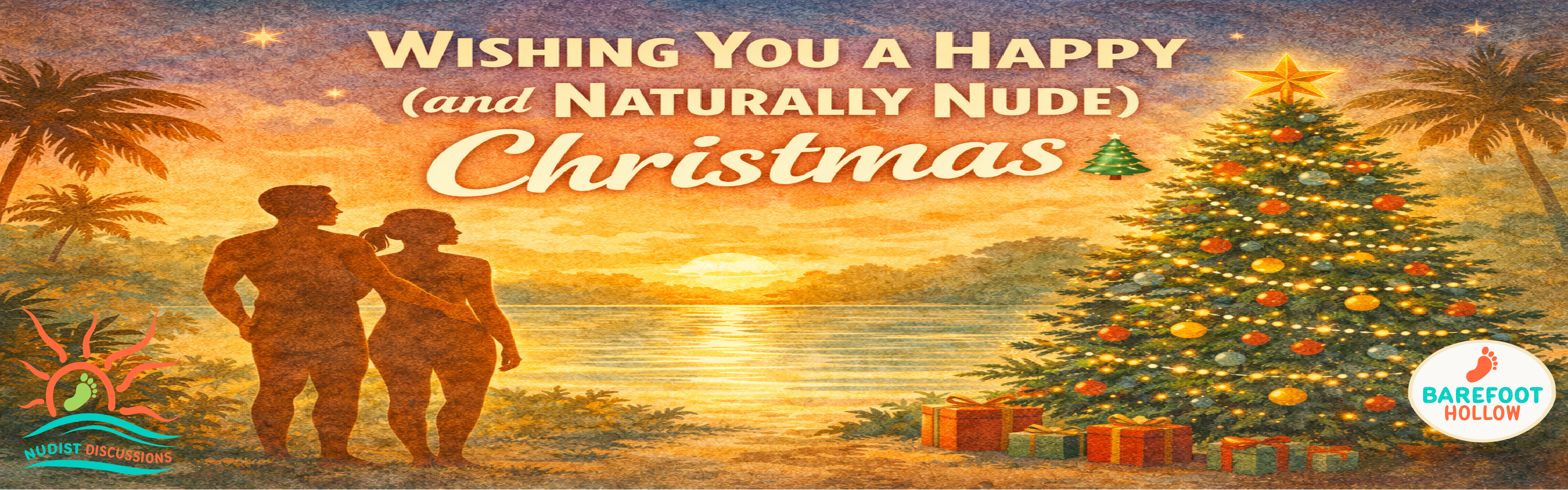 #32. Wishing You a Happy (and Naturally Nude) Christmas