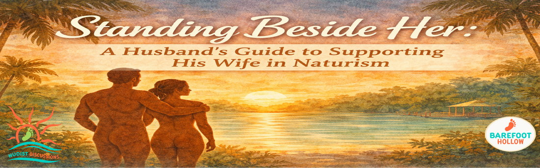 #33. Standing Beside Her: A Husband’s Guide to Supporting His Wife in Naturism