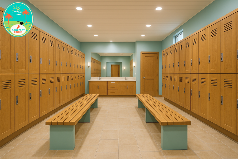 Fitness Center Locker Room