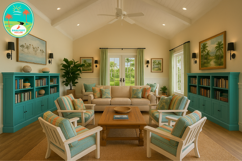 Main Clubhouse Lounge and Library