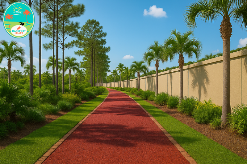 Barefoot Hollow Run Path