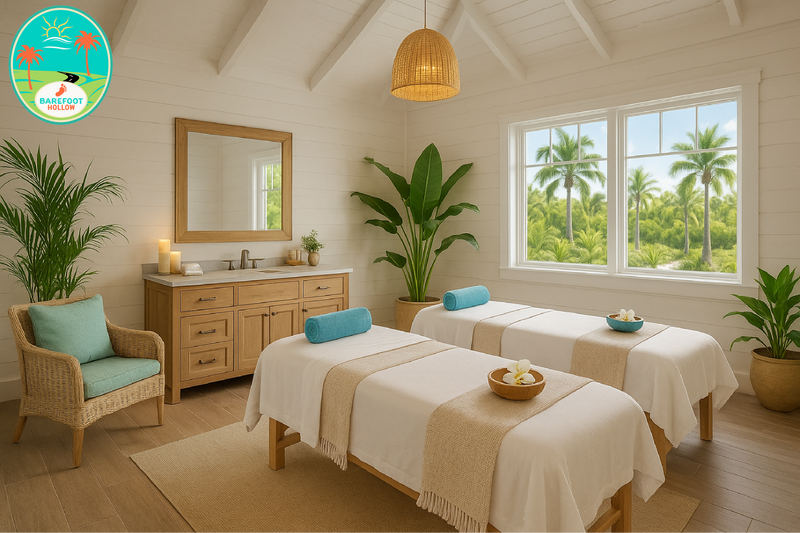 Barefoot Hollow Day Spa Interior