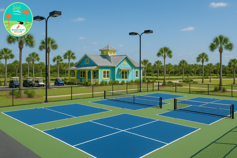 Pickleball & Tennis Courts